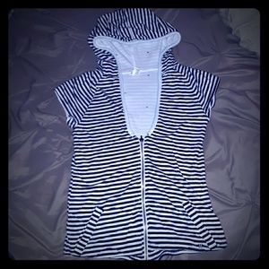 Hurley 3/4 Zip With Hood 🖤